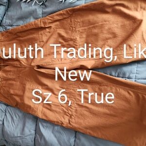 Duluth Trading Orange Pants